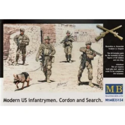 Modern US Infantrymen 'Cordon And Search'