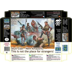 Desert Battle-serie. Skull Clan - New Amazons. Dit Is Niet De Plek Voor Vreemden! -Tamiya Modelwinkel master box mb35199 desert battle serie skull clan new amazons dit 1 6