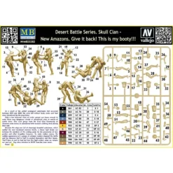 Skull Clan - New Amazons, Give It Back! -Tamiya Modelwinkel master box mb35202 skull clan new amazons give it back 1 7