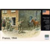 France 1944. Includes 3 X Soldiers Including 1 Carrying Child, 1 Helping Young Lady, 1 Cart, 2 Horses And Nun.