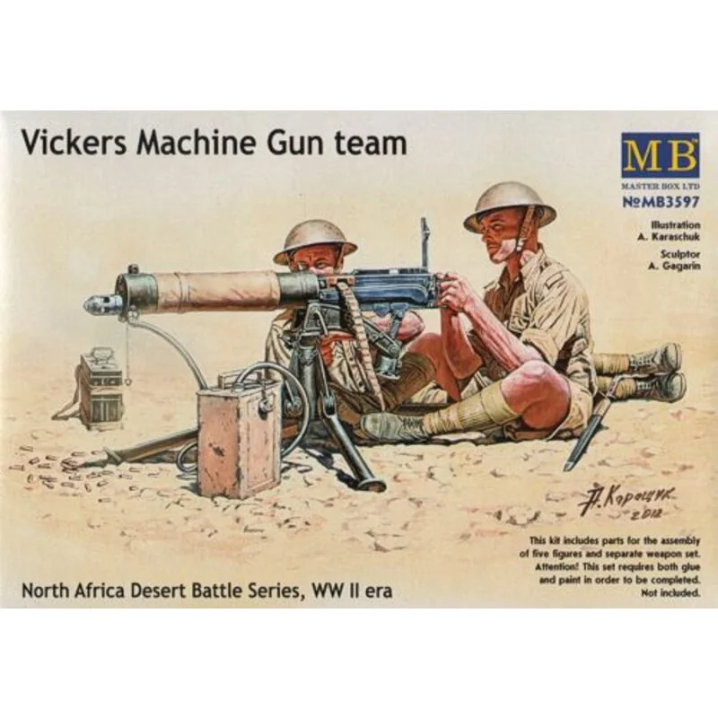 Vickers Machine Gun Team 2 Vickers Machine Gun Team - Afbeelding 2