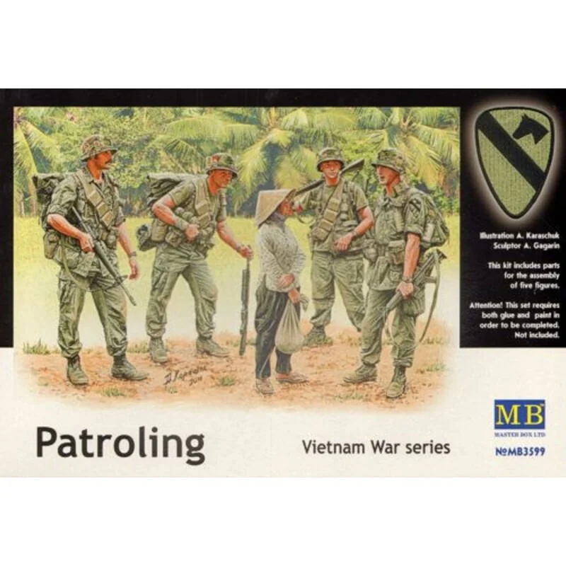 Patroling. Vietnam War Series 2 Patroling. Vietnam War Series - Afbeelding 2