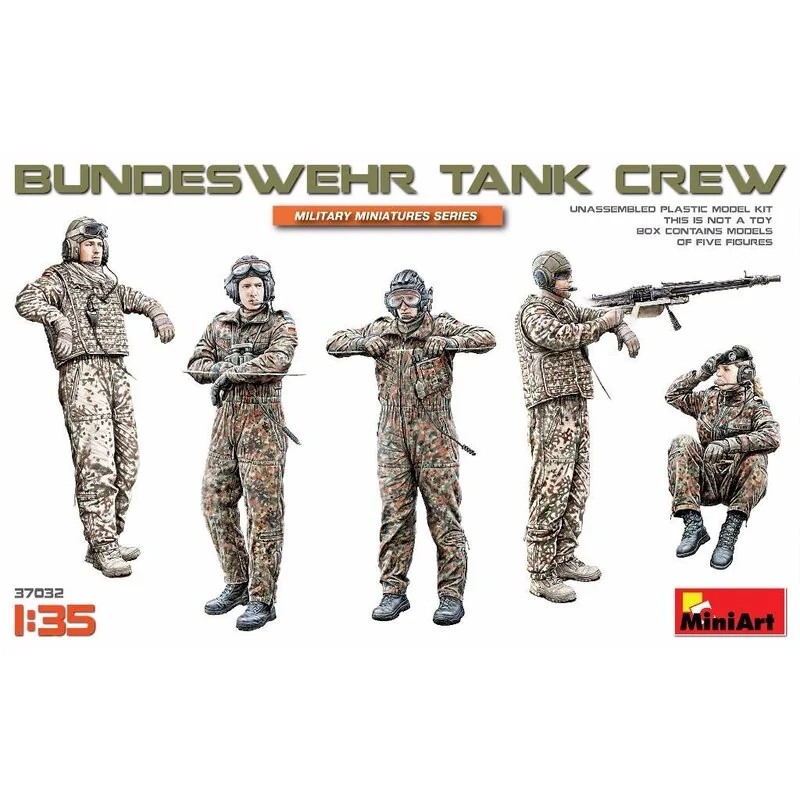 Bundeswehr Tank Crew Kit Bevat 56 Details Voor Het Monteren Van 5 Modellen Van De Duitse Tankploeg DUE SOON! 1 Bundeswehr Tank Crew Kit Bevat 56 Details Voor Het Monteren Van 5 Modellen Van De Duitse Tankploeg DUE SOON!