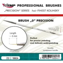 MIRAGE BORSTEL PRECISIE KOLINSKY MAAT 0