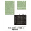 Messerschmitt Bf 110G-2 February Canopy Masks (exterior And Interior) + 2 Insignia Masks (designed To Be Farming With Revell Kit