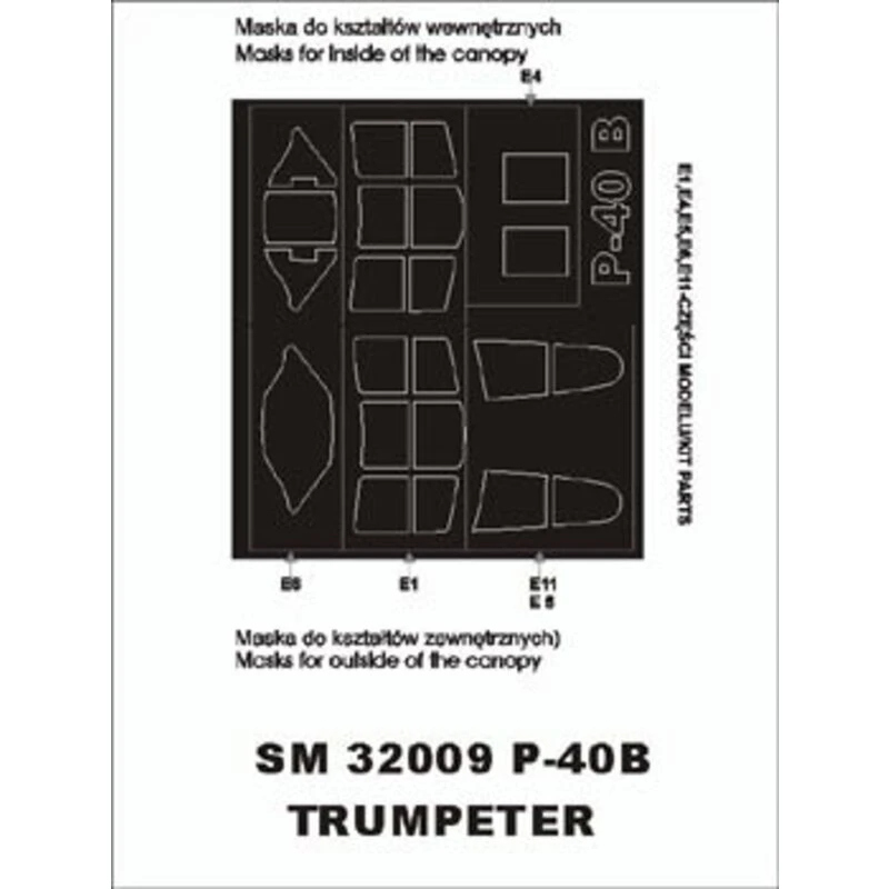 Curtiss P-40B Tomahawk (exterior And Interior) (designed To Be Farming With Trumpeter Kits) 1 Curtiss P-40B Tomahawk (exterior And Interior) (designed To Be Farming With Trumpeter Kits)