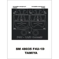Vought F4U-1D (exterior And Interior) (designed To Be Farming With Tamiya Kits)