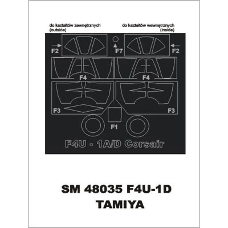 Vought F4U-1D (exterior And Interior) (designed To Be Farming With Tamiya Kits) 1 Vought F4U-1D (exterior And Interior) (designed To Be Farming With Tamiya Kits)