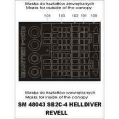 Curtiss SB2C-4 Helldiver (exterior And Interior) (designed To Be Farming With Revell Kits)