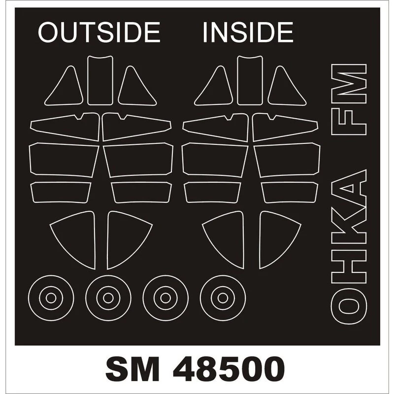 MXY 7 OHKA (buitenkant, Binnenkant) (ontworpen Om Te Worden Gebruikt Met Fine Molds-kits) 1 MXY 7 OHKA (buitenkant, Binnenkant) (ontworpen Om Te Worden Gebruikt Met Fine Molds-kits)