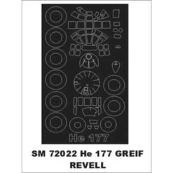 Heinkel He 177 Greif (exterior) (designed To Be Farming With Revell Kits)