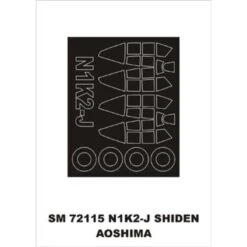 Kawanishi N1K2-J Shiden (exterior) (designed To Be Farming With Aoshima Kits)