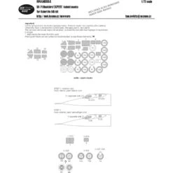 Lockheed SR-71 Blackbird EXPERT Kabuki Maskers Ramen Inclusief Binnenmaskers, Andere Doorzichtige Onderdelen, Wielen (ontworpen