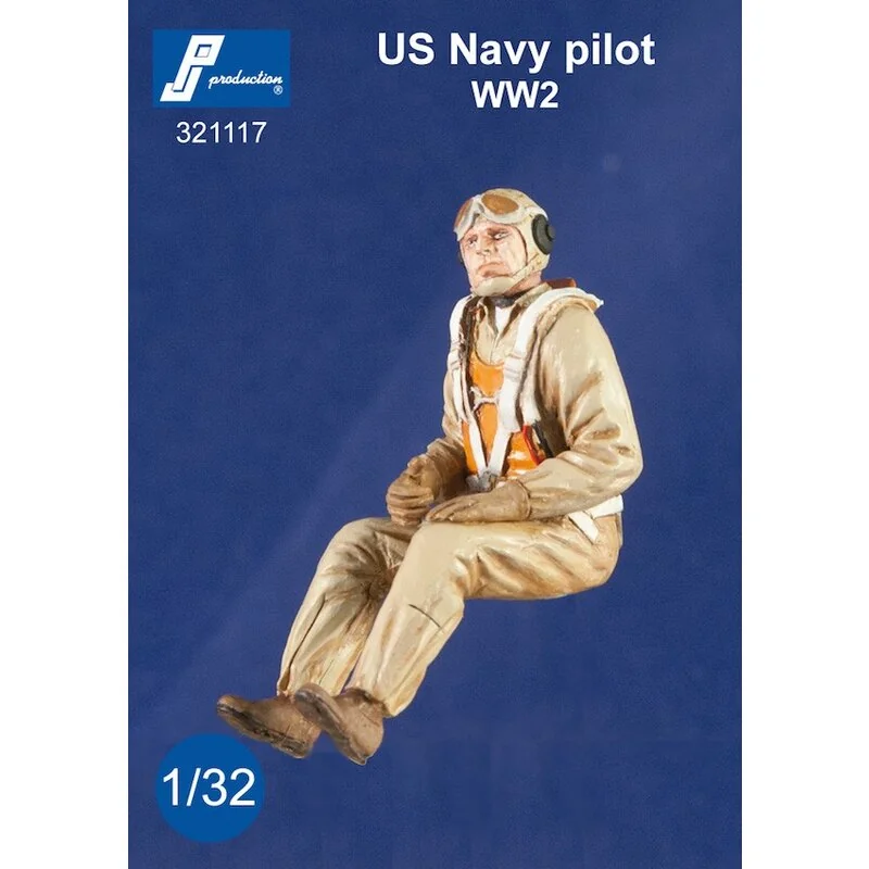 US Navy Pilot Seated In A/c (WWII) 1 US Navy Pilot Seated In A/c (WWII)