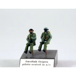 Swedish Gripen Pilots Seated In A/c