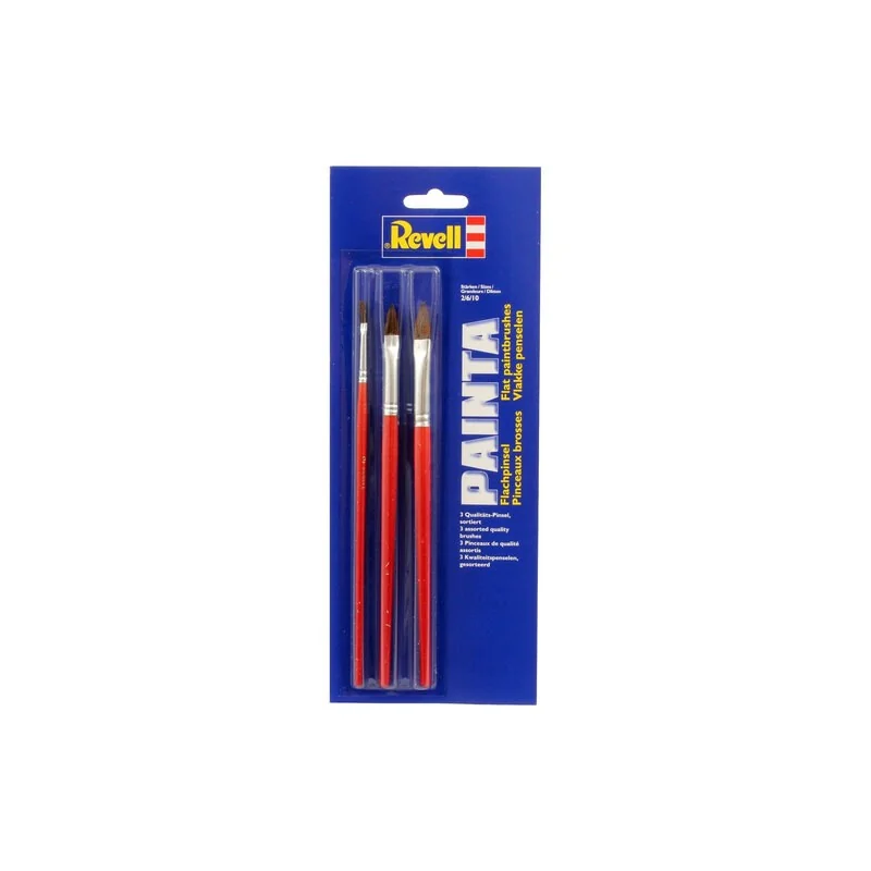 Revell Painta Flatbrush-Set 1 Revell Painta Flatbrush-Set