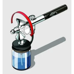 Revell Airbrush Master Class 360 Bottle/Gravity Feed Double Action Fine Head 12 Revell Airbrush Master Class 360 Bottle/Gravity Feed Double Action Fine Head -Tamiya Modelwinkel revell rv39109 airbrush master class 360 bottle gravity feed double ac 4