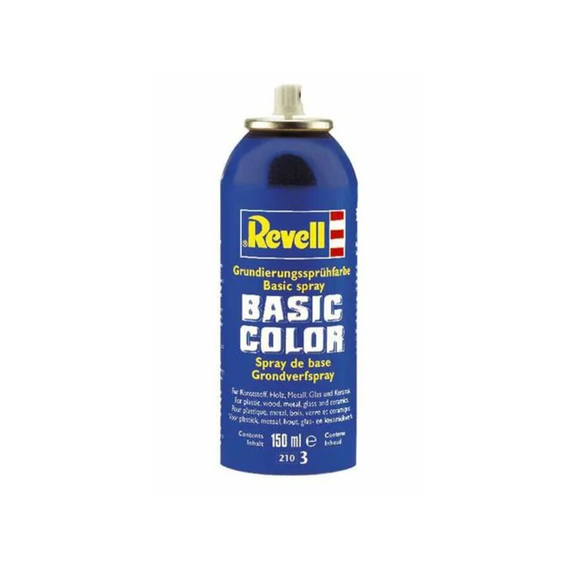 Revell Basic Color Spray 150ml Enamel 2 Revell Basic Color Spray 150ml Enamel - Afbeelding 2