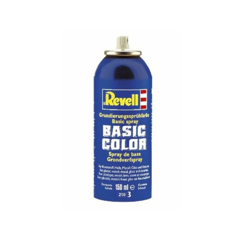 Revell Basic Color Spray 150ml Enamel 1 Revell Basic Color Spray 150ml Enamel
