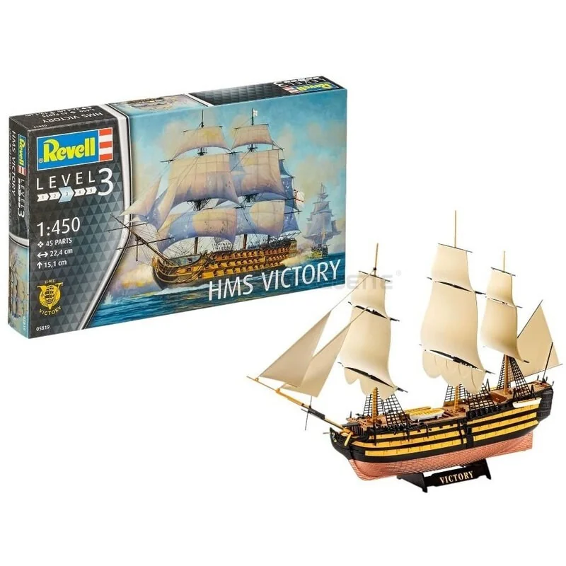 Revell Admiraal Nelson Flagship (HMS Victory) Nieuwe Tool 1 Revell Admiraal Nelson Flagship (HMS Victory) Nieuwe Tool