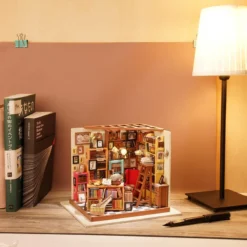 Robotime Sam's Studie -Tamiya Modelwinkel robotime dg102 sam s studie 3