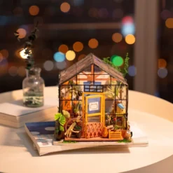 Robotime Cathy's Bloemenhuis -Tamiya Modelwinkel robotime dg104 cathy s bloemenhuis 3