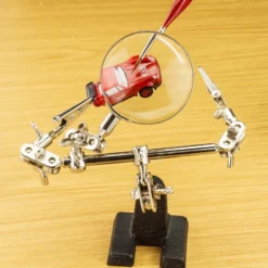 Helping Hands With Glass Magnifier -Tamiya Modelwinkel shesto cl2228 helping hands with glass magnifier 4