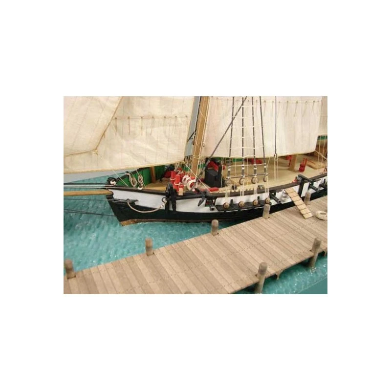 Radiografisch Bestuurbare Zeilboot BERBICE A QUIBALTIMORE 1/96 2 Radiografisch Bestuurbare Zeilboot BERBICE A QUIBALTIMORE 1/96 - Afbeelding 2