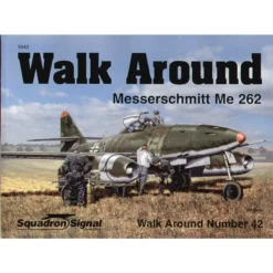 Boek Messerschmitt Me 262 Walk Around (Walk Around Series)