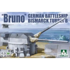 Takom BRUNO DUITSE BTTLESHIP BISMARCK TORRET B