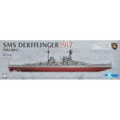 Takom SMS Derfflinger 1917 (volledige Romp) Met Metalen VatenSeiner Majestät Schiff