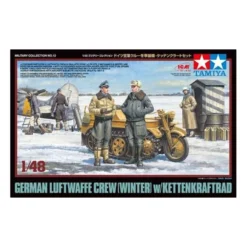 Tamiya Luftwaffe-personeel + Kettenkrad -Tamiya Modelwinkel tamiya 32412 luftwaffe personeel kettenkrad 2