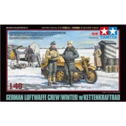 Tamiya Luftwaffe-personeel + Kettenkrad -Tamiya Modelwinkel tamiya 32412 luftwaffe personeel kettenkrad 3