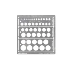 Tamiya Ronde Gravure Sjablonen