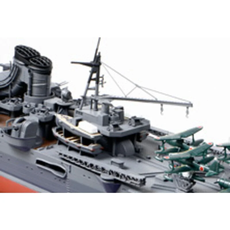 Tamiya Mogami Japanese Aircraft Carrying Cruiser. 【 The Aircraft Carrying Cruiser 】 In The Latter Half Of The Pacific 4 Tamiya Mogami Japanese Aircraft Carrying Cruiser. 【 The Aircraft Carrying Cruiser 】 In The Latter Half Of The Pacific - Afbeelding 4