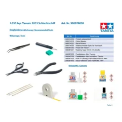 Tamiya Yamato (original Moulds Improved) -Tamiya Modelwinkel tamiya ta78030 yamato original moulds improved 4