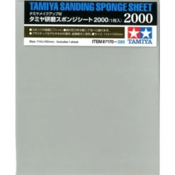 Tamiya Schuren Spons Blad 2000