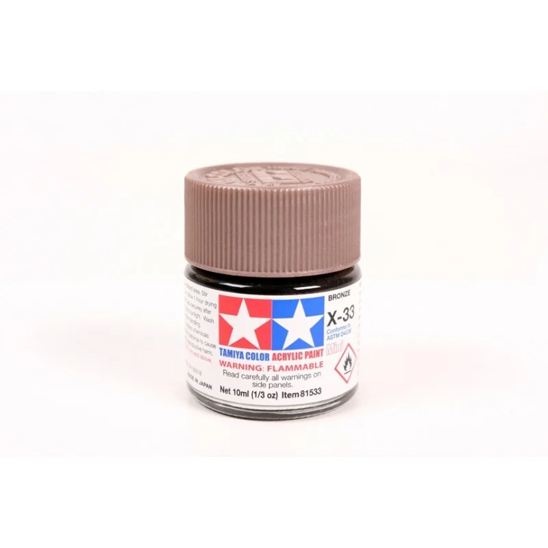 Tamiya X-33 Bronze 10ml 2 Tamiya X-33 Bronze 10ml - Afbeelding 2