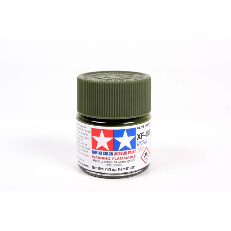 Tamiya Olive Green Acrylic 2 Tamiya Olive Green Acrylic - Afbeelding 2