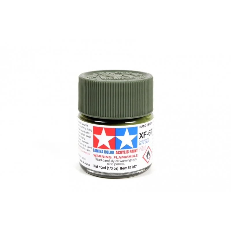 Tamiya XF-67 NATO Green 10ml 2 Tamiya XF-67 NATO Green 10ml - Afbeelding 2
