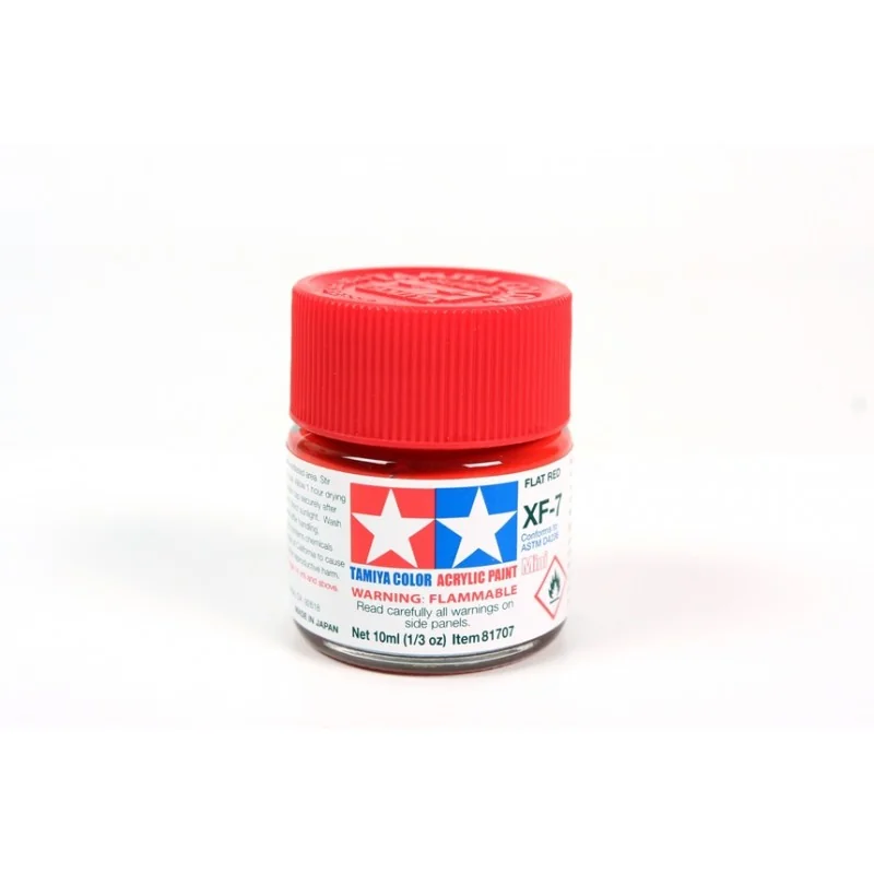 Tamiya XF-7 Flat Red 10ml 2 Tamiya XF-7 Flat Red 10ml - Afbeelding 2