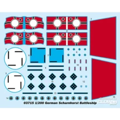 Trumpeter Duits Slagschip Scharnhorst -Tamiya Modelwinkel trumpeter 9363715 duits slagschip scharnhorst 2