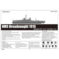 Trumpeter HMS DREADNOUGHT 1915 -Tamiya Modelwinkel trumpeter 95t05329 hms dreadnought 1915 4