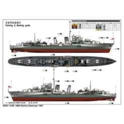 Trumpeter HMS Eskimo 1941 0 -Tamiya Modelwinkel trumpeter 95t05331 hms eskimo 1941 0 3