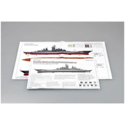 Trumpeter Admiral Lazarev Russian Cruiser (Ex-Frunze) -Tamiya Modelwinkel trumpeter tsm 4521 admiral lazarev russian cruiser ex frunze 4
