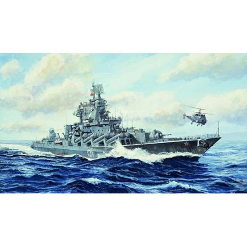 Trumpeter Russian Slave Class Cruiser Moskva 1 Trumpeter Russian Slave Class Cruiser Moskva