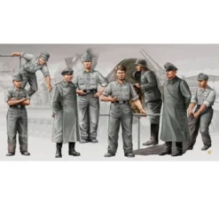Trumpeter Morser Karl Crew (8 X Figures)