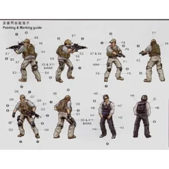 Trumpeter PMC In Iraq - VIP Protection -Tamiya Modelwinkel trumpeter tu00420 pmc in iraq vip protection 2