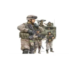 Trumpeter Modern US Army Armour Crew & Infantry Set