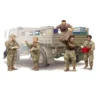 Trumpeter Modern US Soldiers Logistics Supply Team